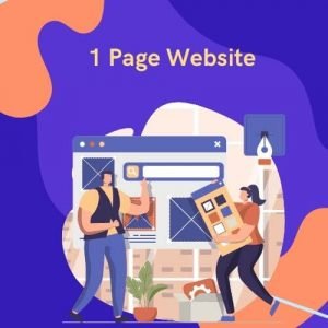 1 Page Website Design