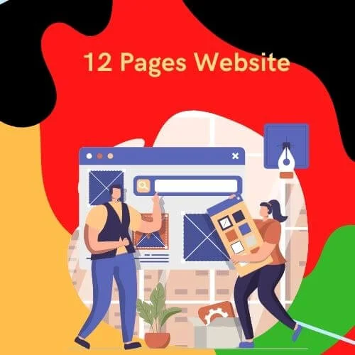 12 Pages Website Design